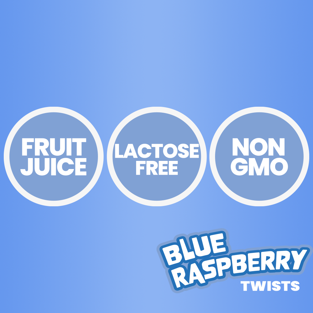 fruit juice, lactose free, non gmo, BlueRaspberryTwists_Candy_Fun_street