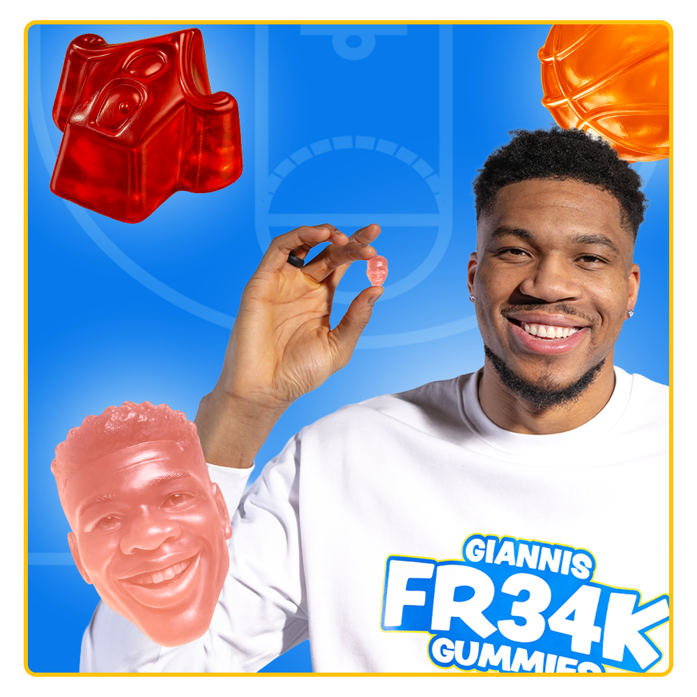 Giannis FR34K Gummies - Assorted Flavors 4oz - 3 Pack