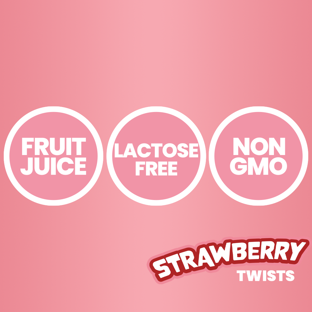 fruit juice lactose free non gmo strawberry twists 