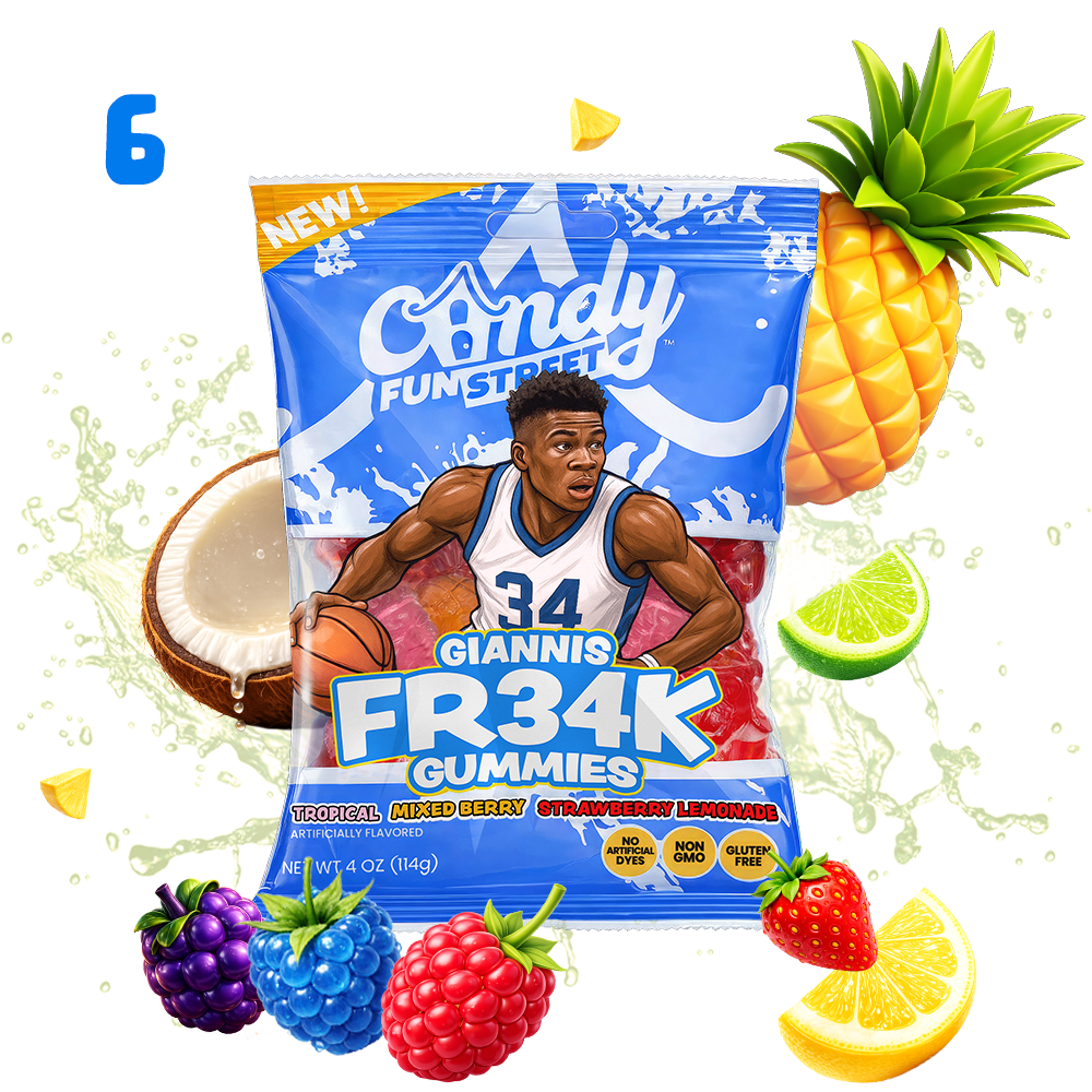 Giannis FR34K Gummies 6 Pack
