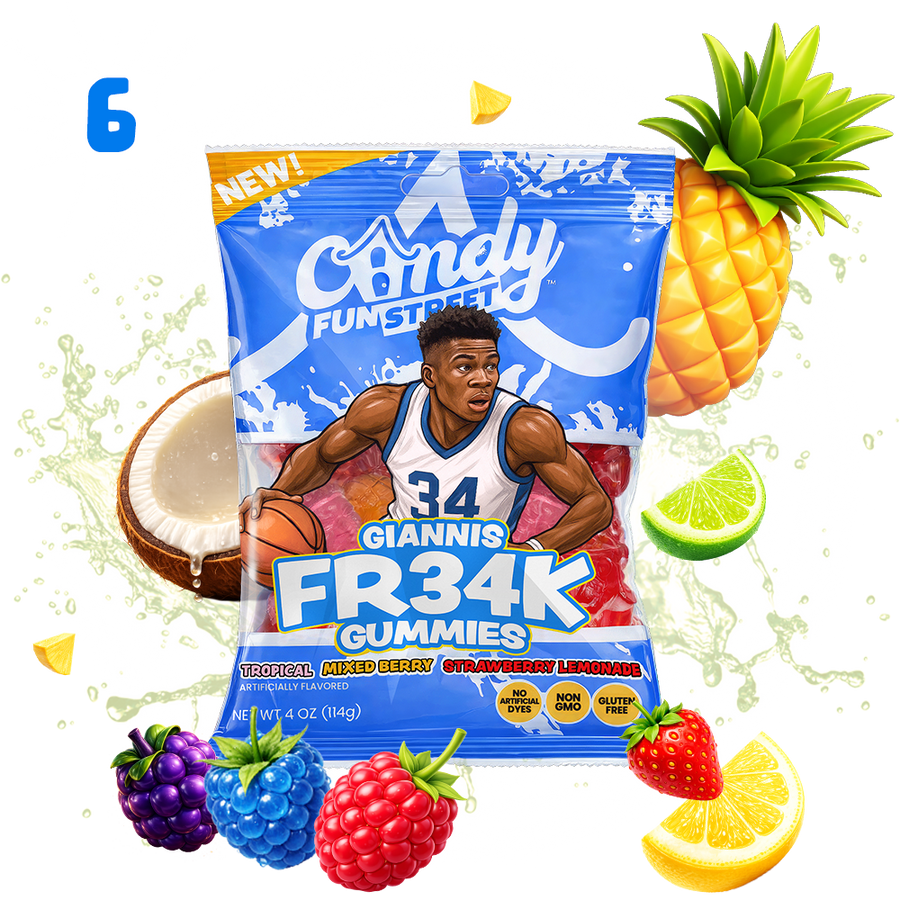 Giannis FR34K Gummies 6 Pack