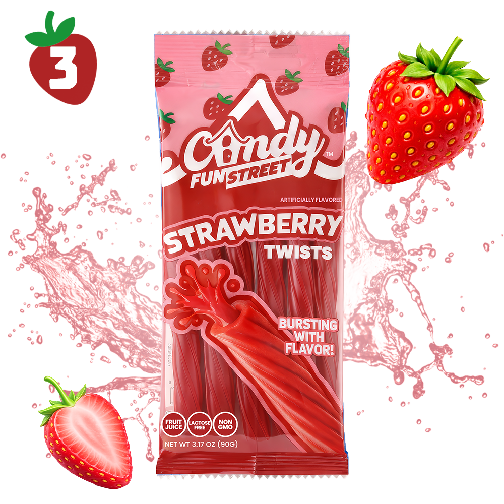 Strawberry Twists 3 Pack