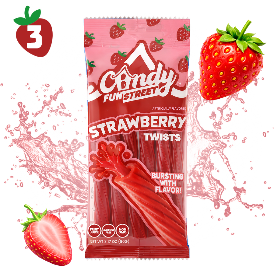 Strawberry Twists 3 Pack